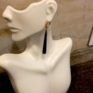 14k Black Onyx Earrings